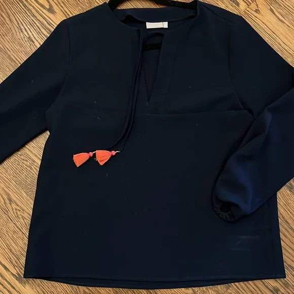 Navy Ellie Kai top - Picture 2 of 4